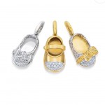 Aaron Basha Pave Diamond Shoe